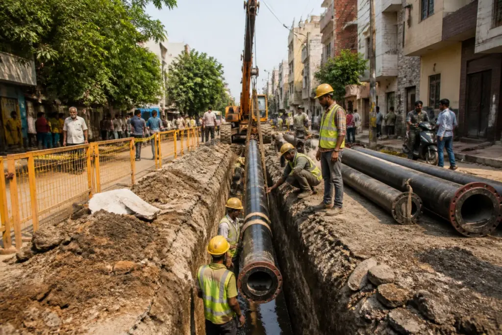 Delhi water pipeline replacement work planned for East Delhi neighbourhoods