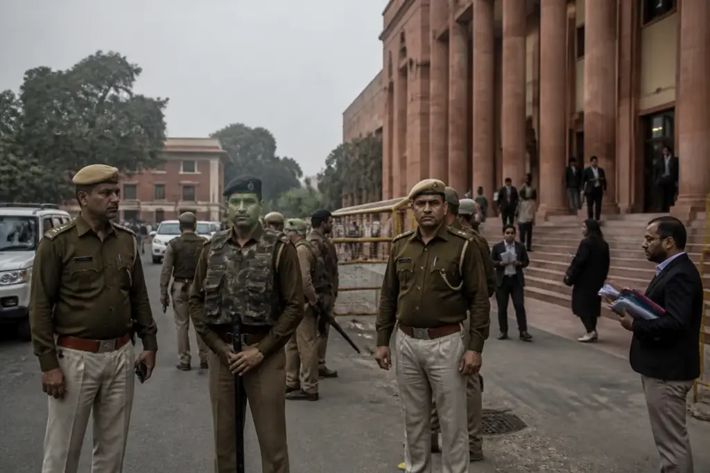 Delhi Police FIR over alleged threats to a magistrate during a bail hearing