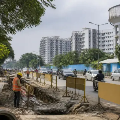 Pune equal water supply scheme pipeline work and municipal water infrastructure