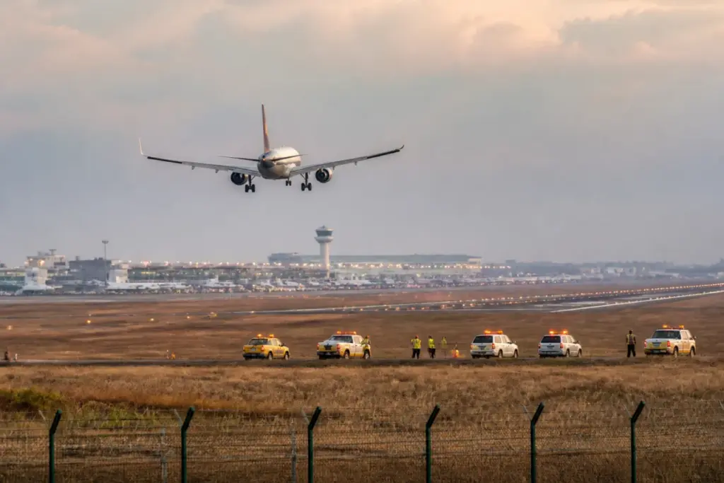 Bengaluru airport runway cleared after a reported rabbit alert during an aircraft landing approach