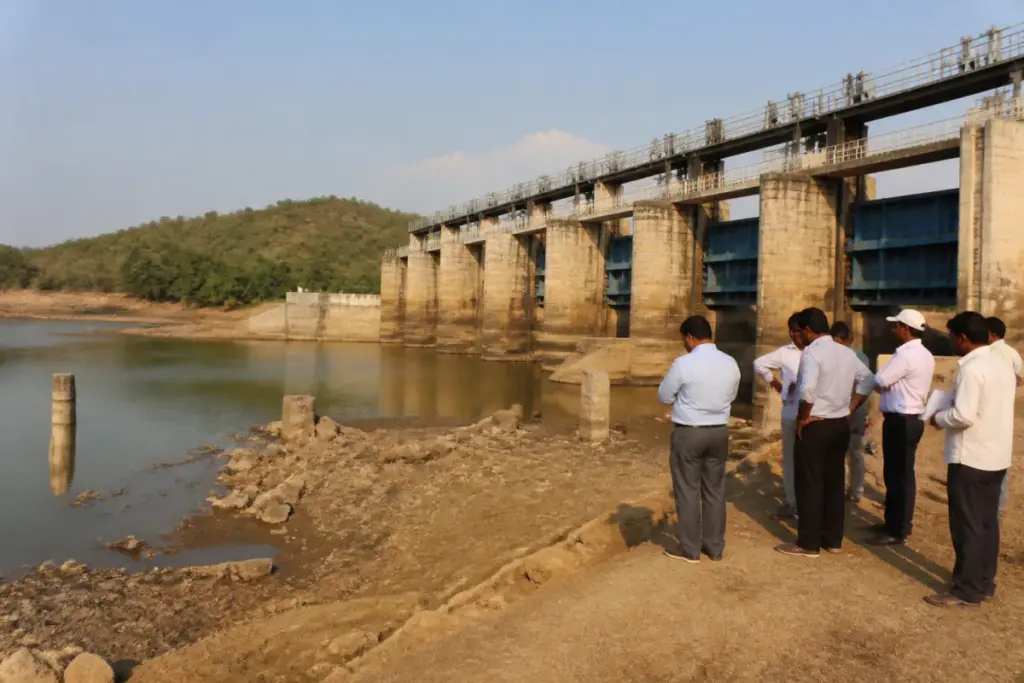 Telangana water conservation measures at the Dummugudem barrage in Bhadradri-Kothagudem