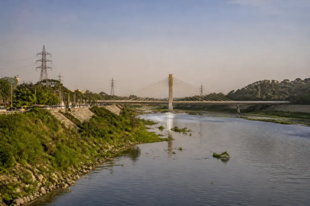 Proposed Musi River bridge corridor connecting Osmansagar and Bapughat in Hyderabad