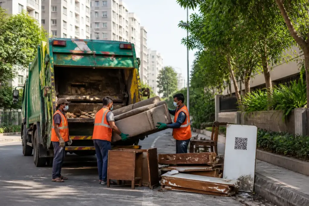 Bulky waste collection Hyderabad service for discarded furniture and wooden items