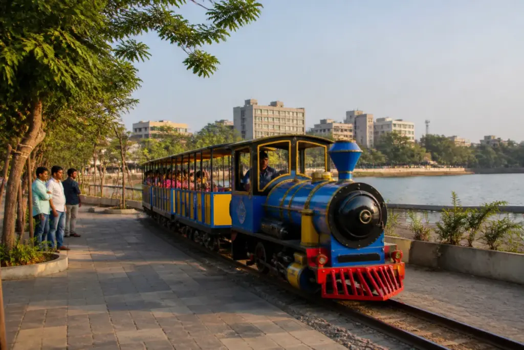 New Kankaria Lakefront toy train prepared for trial operations in Ahmedabad