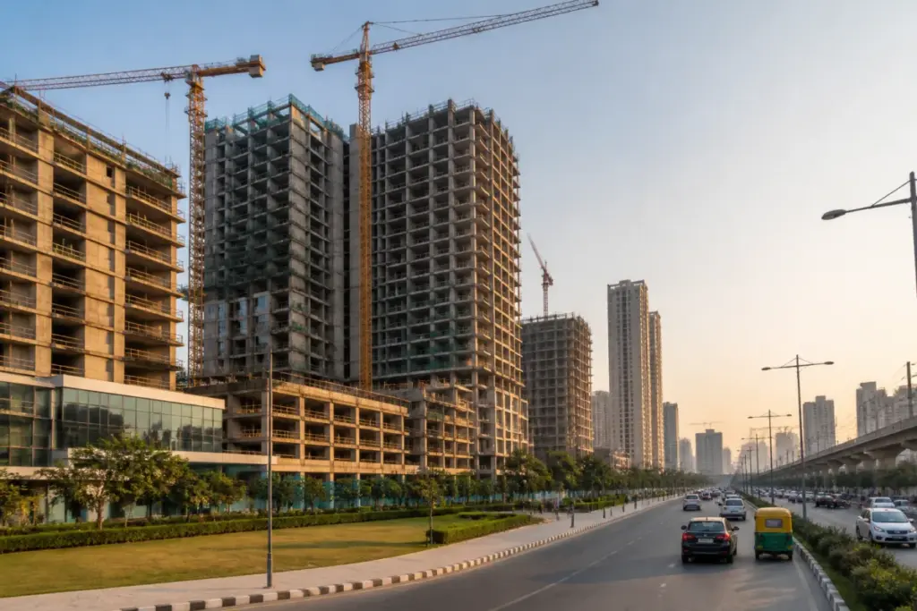 Oberoi Realty NCR expansion represented by a premium residential project in Delhi-NCR