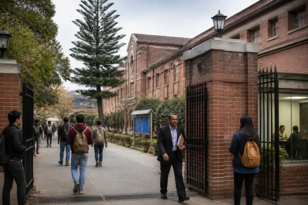 St Stephen's College recruitment dispute at the Delhi University campus