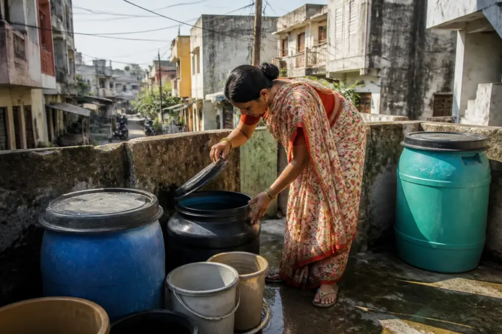 Nagpur dengue cases linked to covered household water storage and mosquito prevention