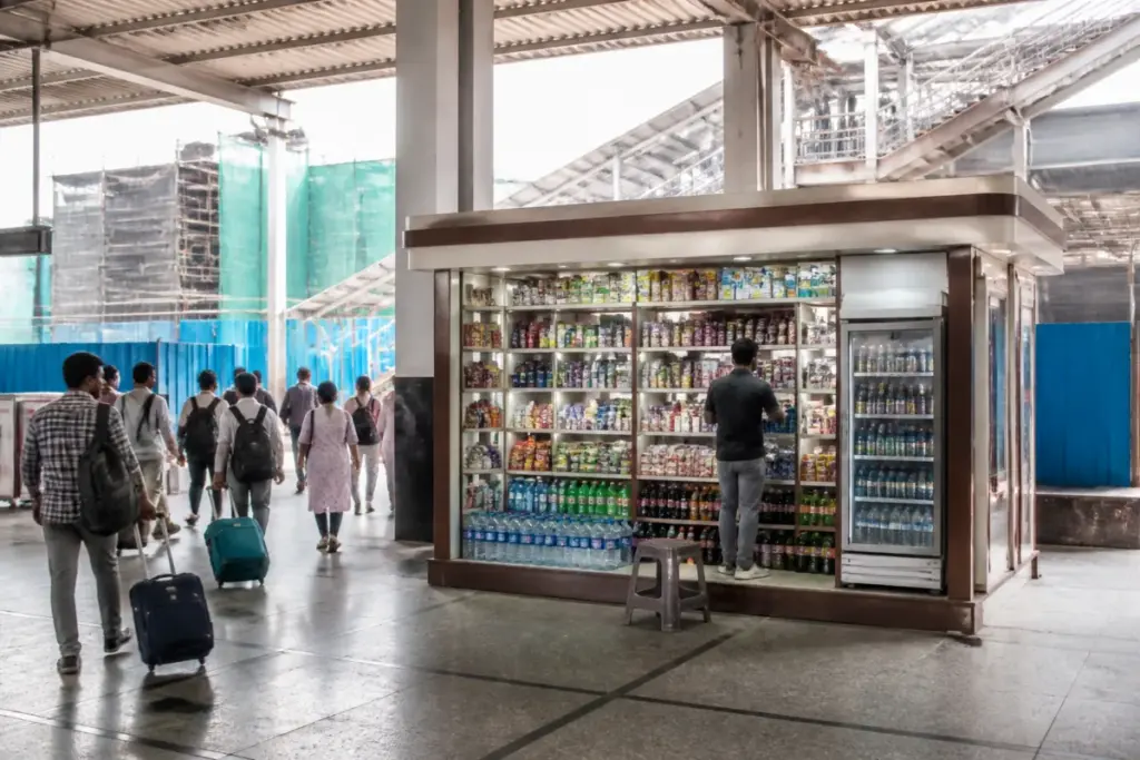 Central Railway grocery kiosks planned for railway station passengers