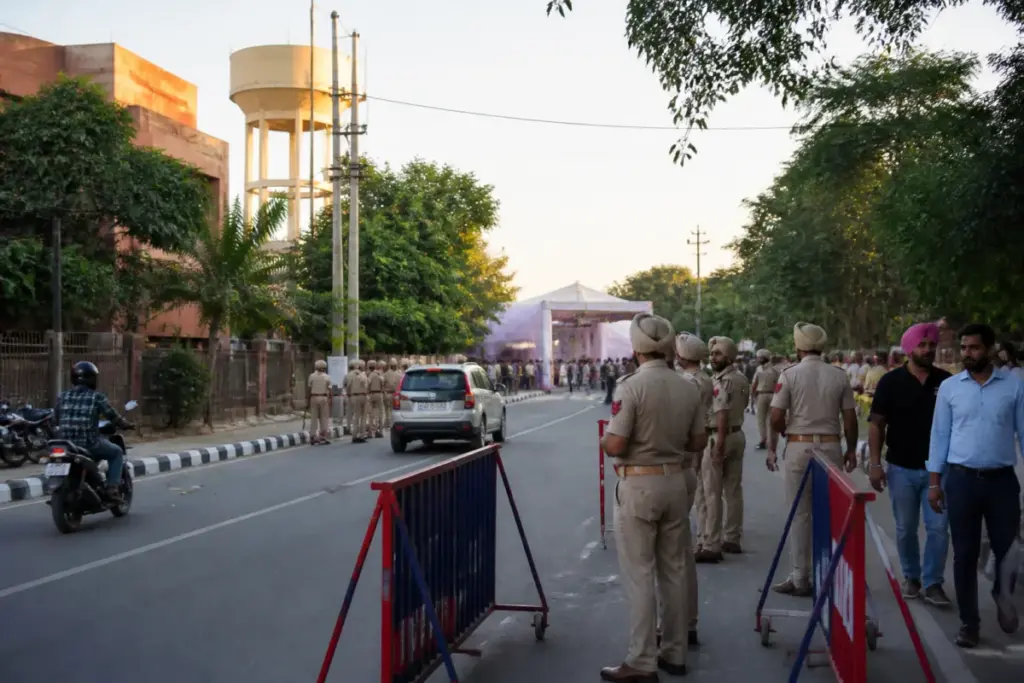 Amit Shah’s Punjab visit amid the state’s drug debate and security restrictions in Ludhiana