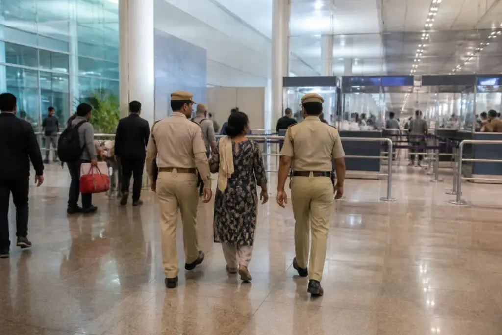 Hyderabad chit fund scam accused detained at Rajiv Gandhi International Airport