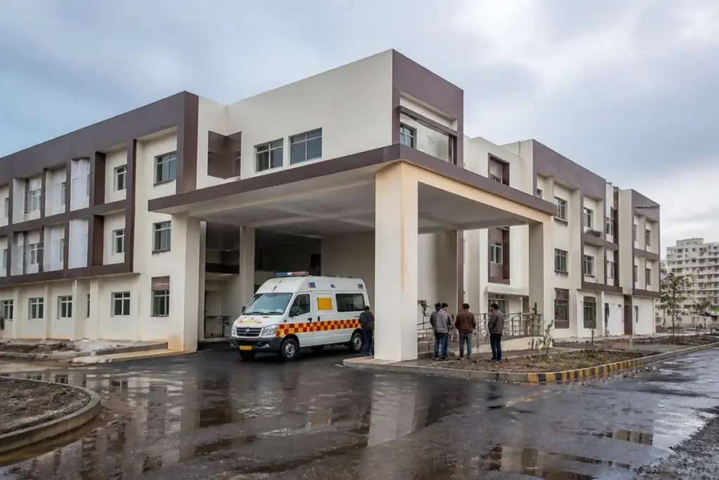 Lohgaon hospital building in Pune awaiting inauguration approval