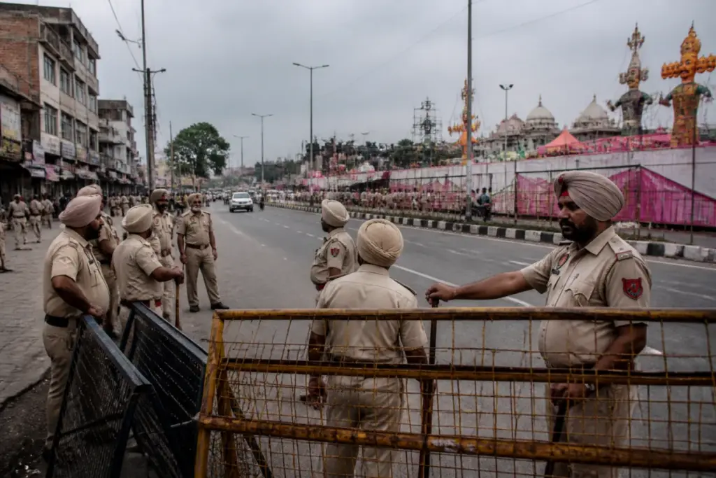 Amit Shah Punjab visit amid heightened security and a public drug crisis debate