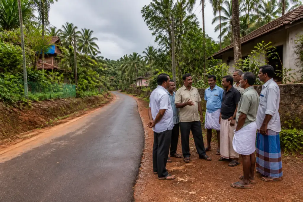 Residents’ demand for Shishila-Bairapura road development in Dakshina Kannada