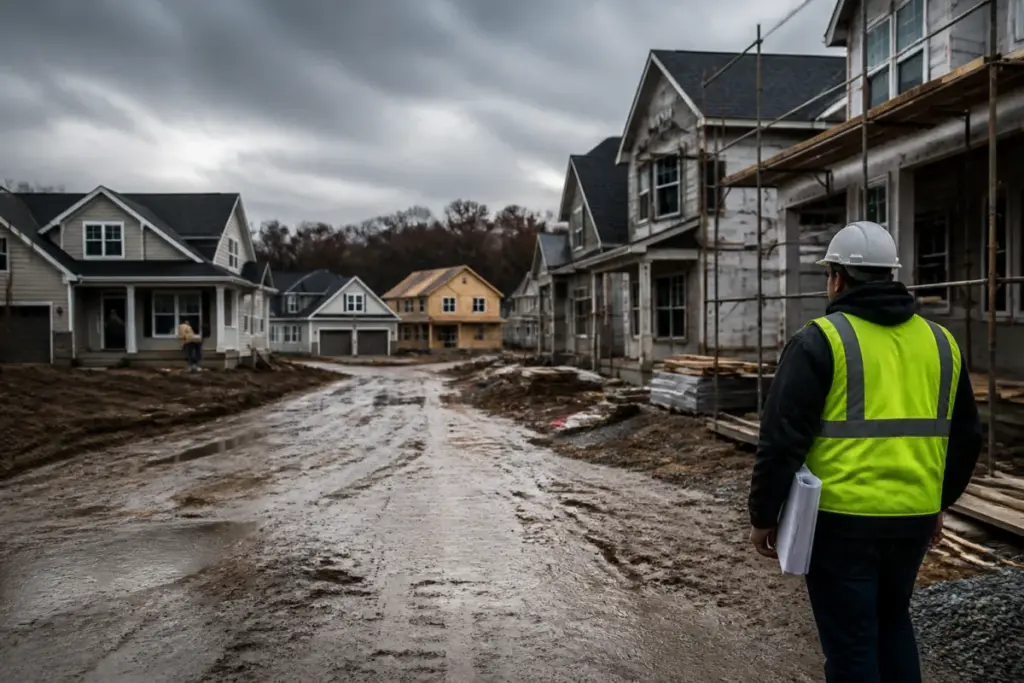 US homebuilder confidence falls as construction costs and mortgage rates pressure new housing