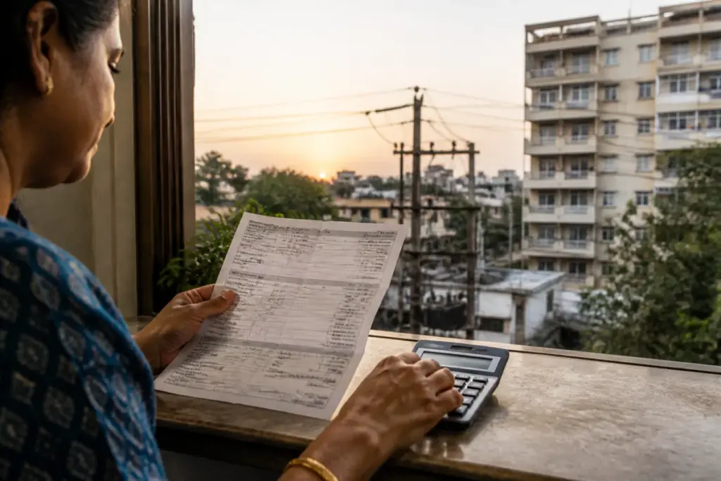 BESCOM true-up charge reflected on an electricity bill in Bengaluru