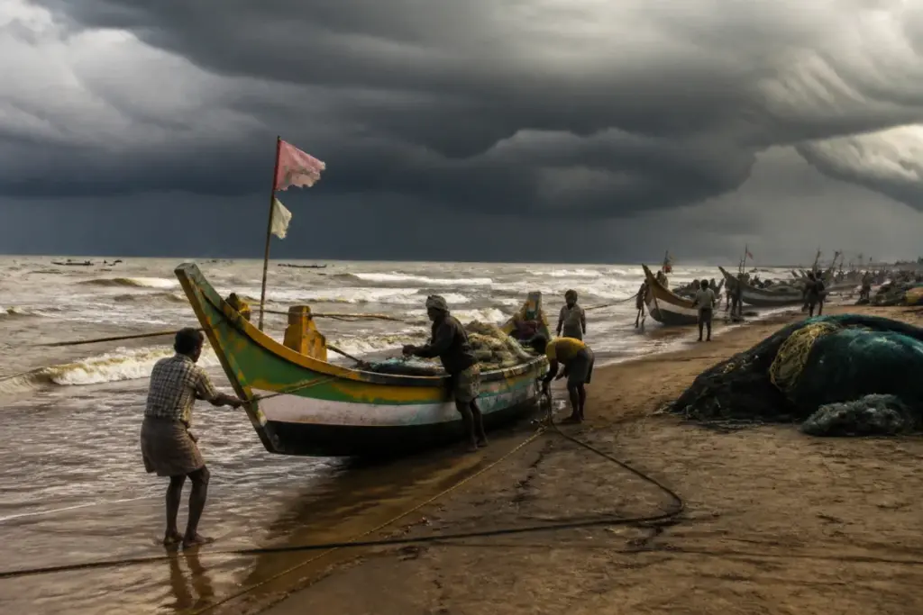 Bay of Bengal depression warning affecting fishermen near India's southern coast