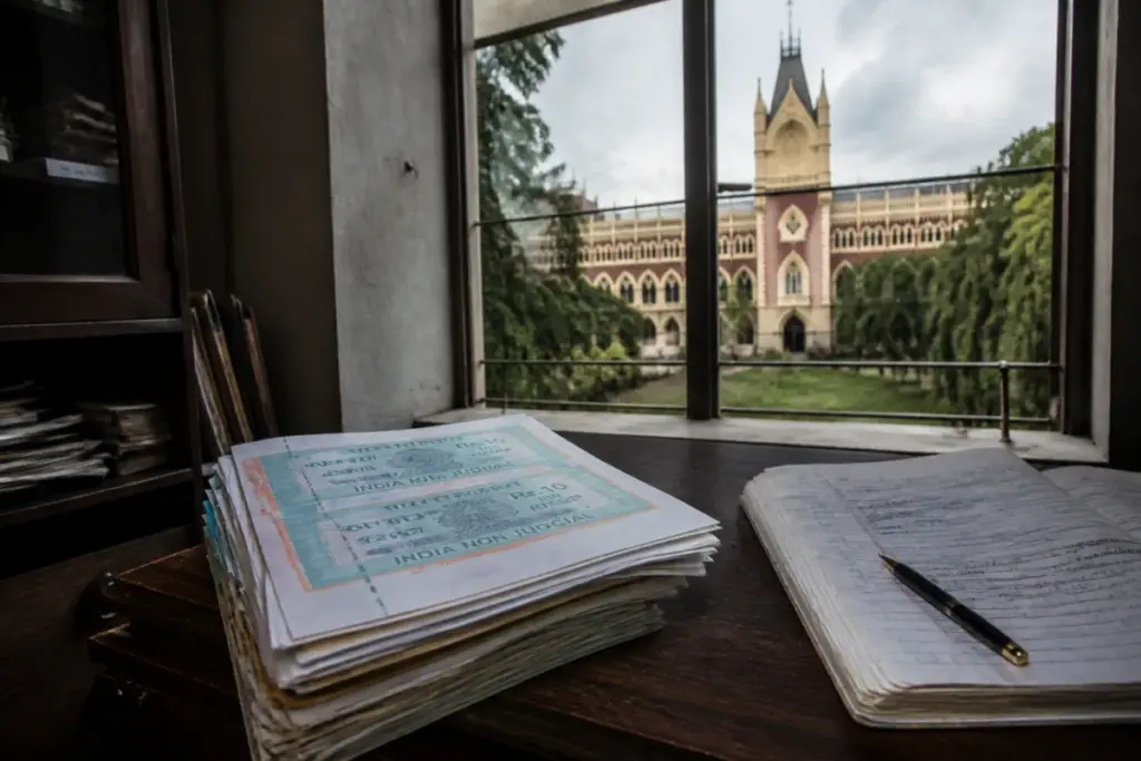 Stamp paper shortage case before the Calcutta High Court in Kolkata