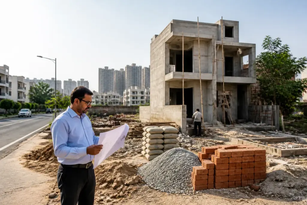 Noida building plan approval rules for small residential plots and new home construction