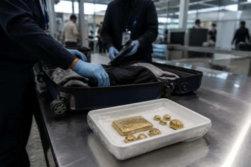 Gold smuggling in Gujarat investigation linked to Ahmedabad airport and customs enforcement