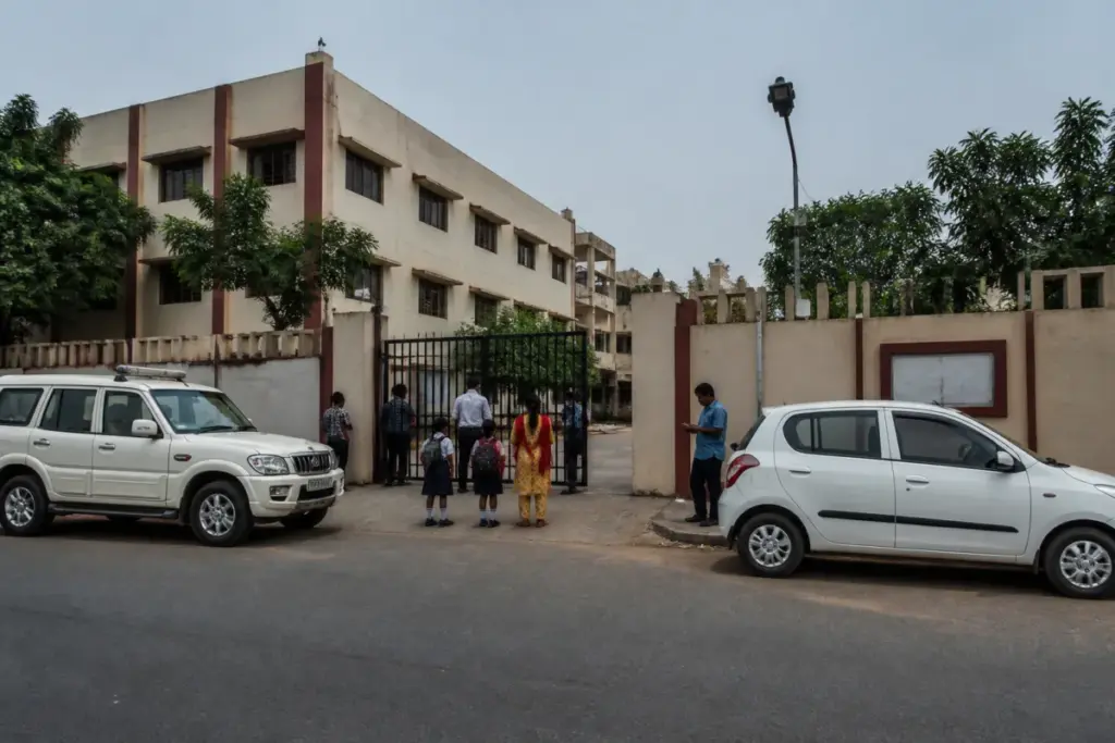 Ahmedabad school building in Rakhiyal linked to an enrolment and recognition inquiry
