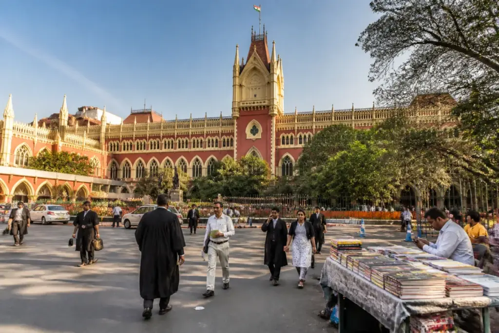 Calcutta High Court building linked to the Jadavpur bookstall case