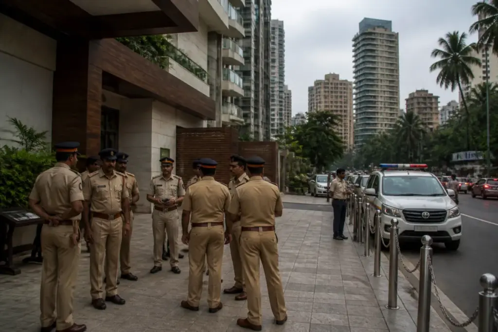 Maharashtra security review involving Mumbai Police protection for film stars