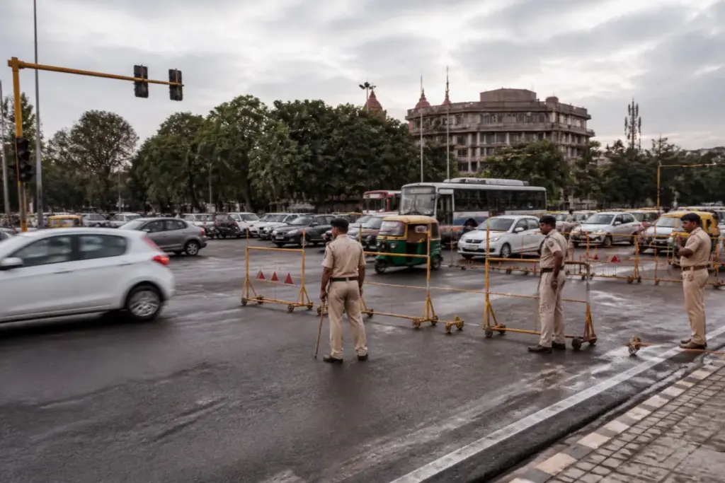 Bhopal protest ban at Roshanpura Square, a busy junction near key city routes