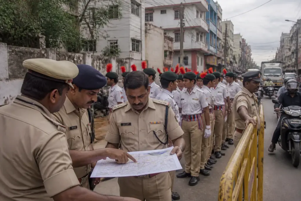Bengaluru RSS route marches requiring police permission and traffic planning