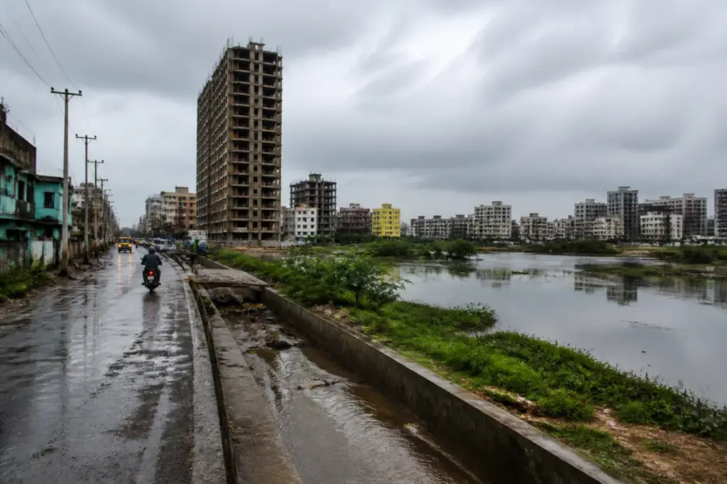 Chennai flood risk mapped across expanding urban areas and stormwater drainage gaps