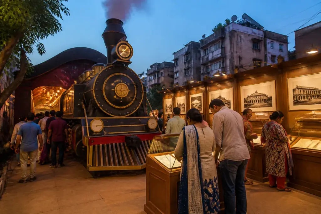 Timarpur Durga Puja exhibition on Bengali migration to Delhi