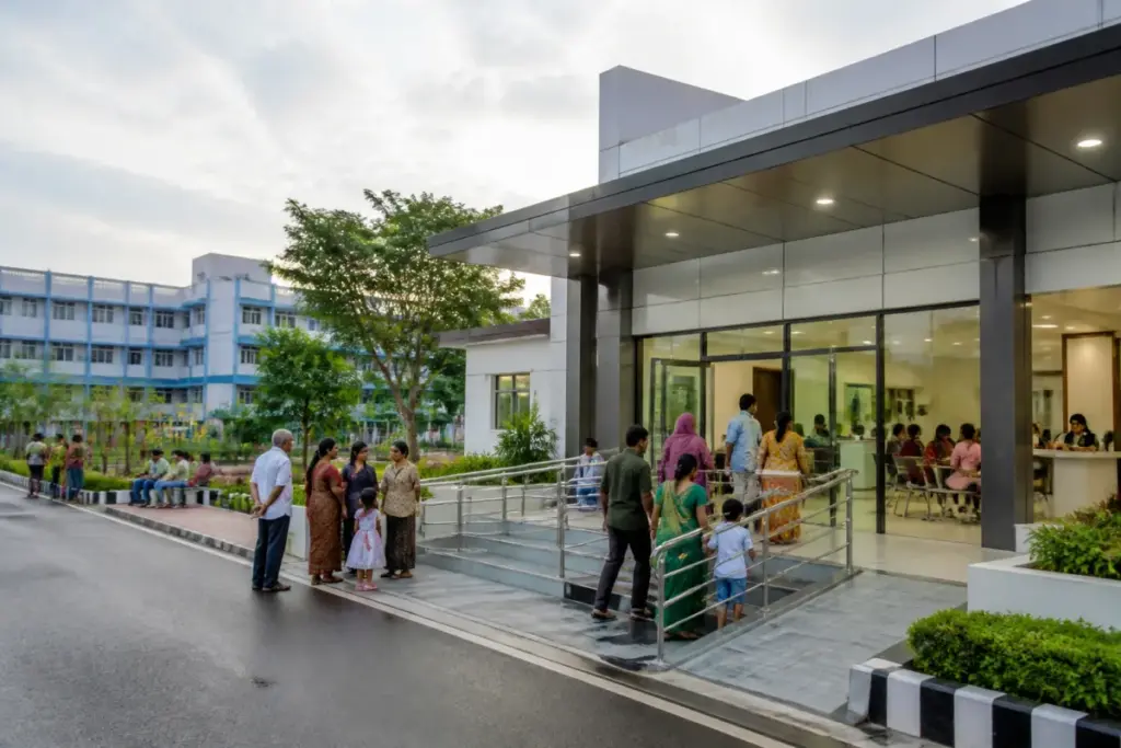 Navi Mumbai health centres and a civic school auditorium inaugurated by NMMC