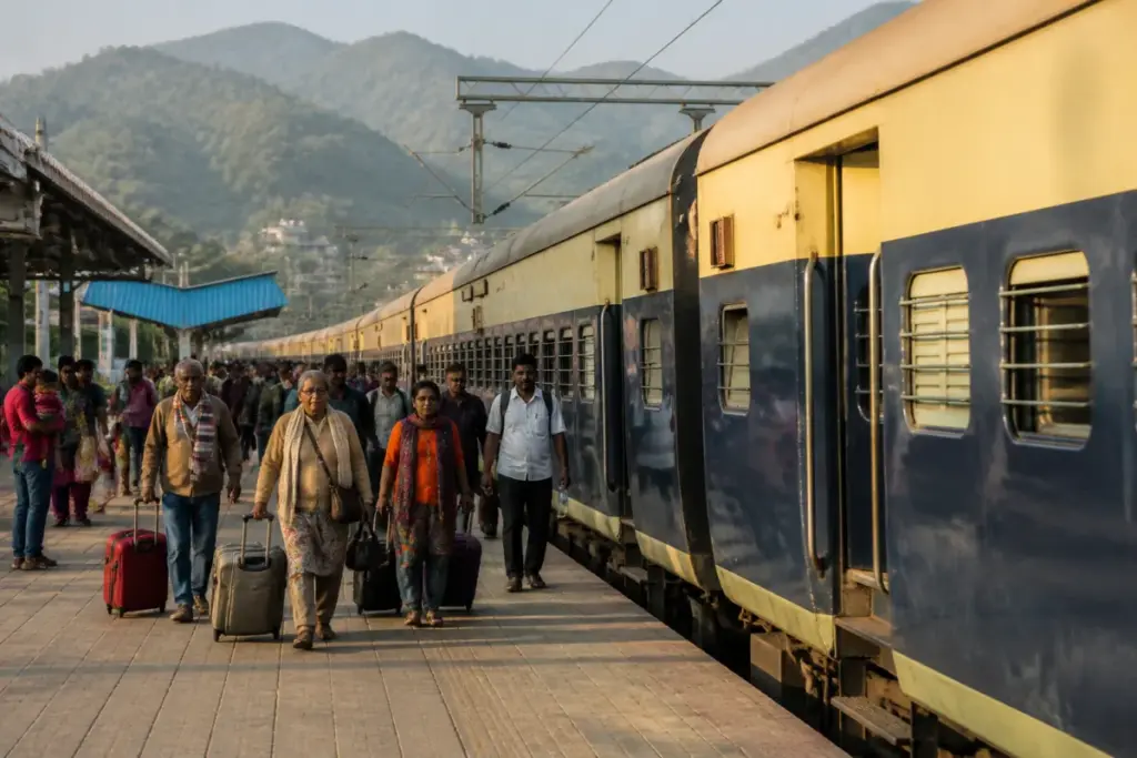Sabarmati Express Katra service connecting western Rajasthan passengers to Vaishno Devi