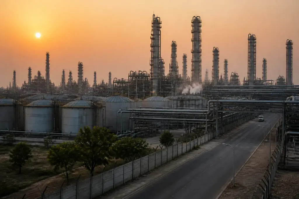 Venezuelan oil talks involving Reliance and the Jamnagar refinery in Gujarat