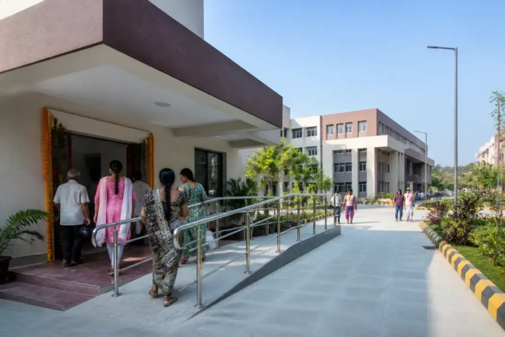 Navi Mumbai health centres inaugurated alongside a civic school auditorium in Koparkhairane