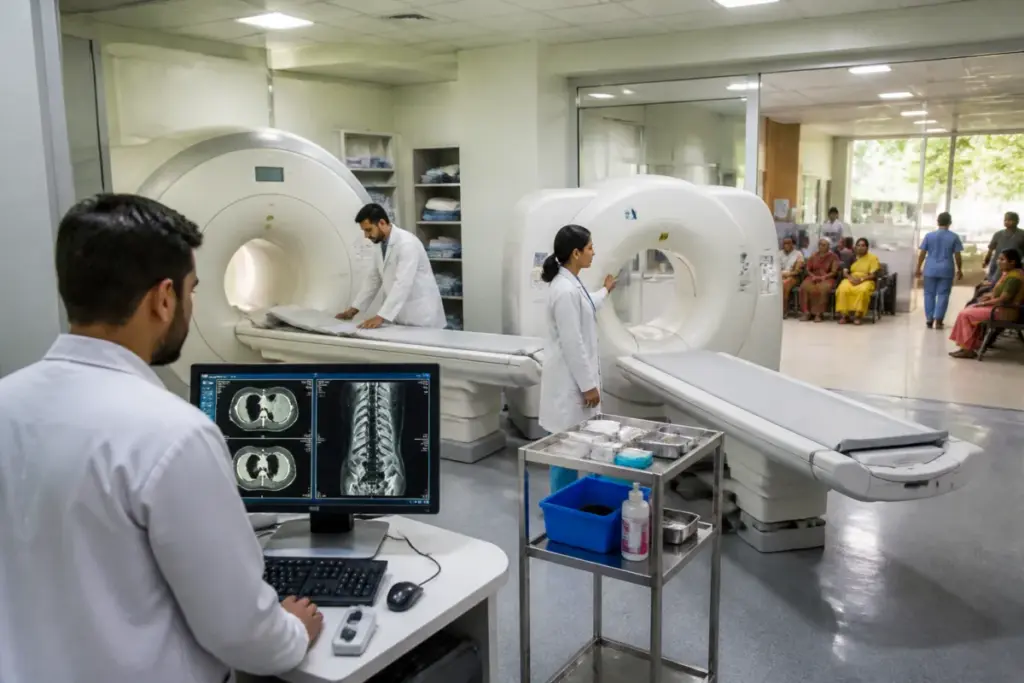MCD CT scan MRI services planned at a Delhi municipal hospital