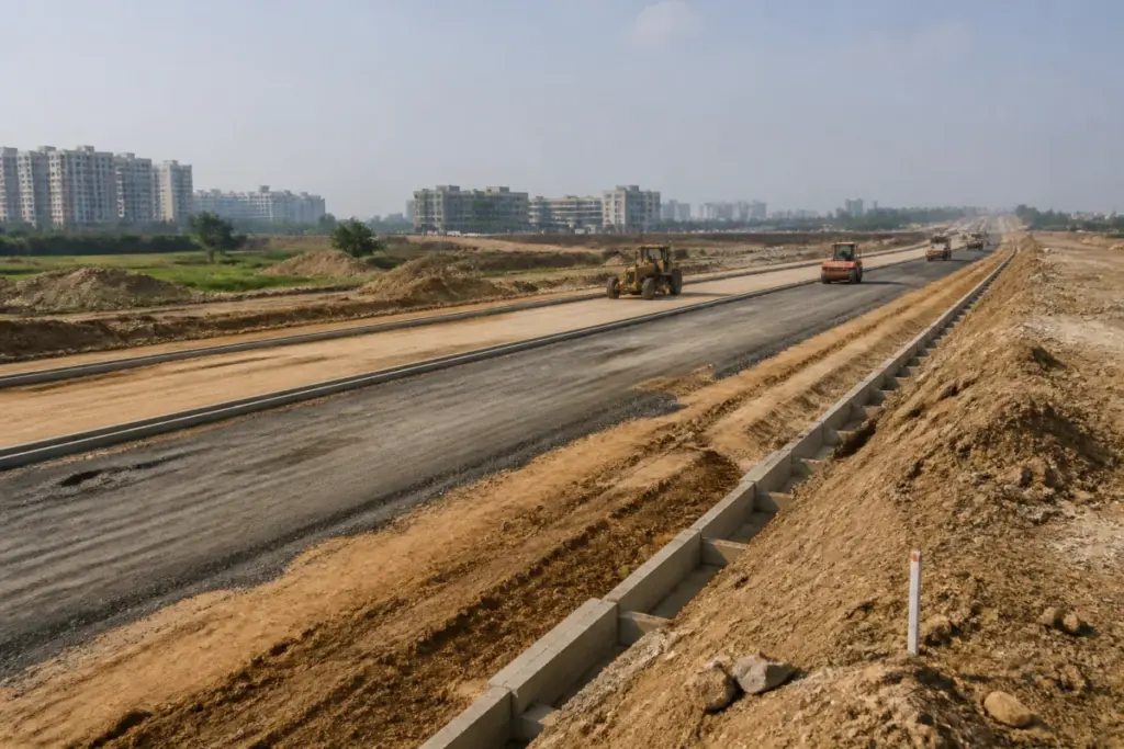 YEIDA link road corridor planned near Greater Noida and Noida International Airport