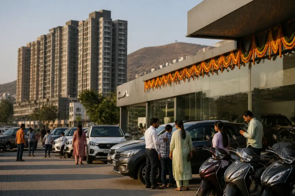 Nashik festive sales across cars and residential property during the Dasara season