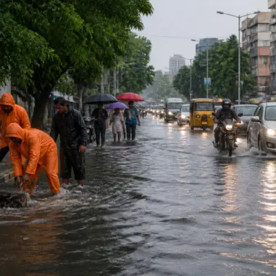 Tamil Nadu school holidays reported after heavy rain causes waterlogging on Chennai roads