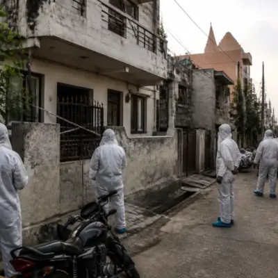 Greater Noida drug lab investigation near a rented residential property in Rabupura