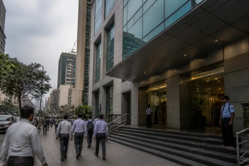 HDFC Bank headquarters representing the ongoing HDFC Bank probe and governance review