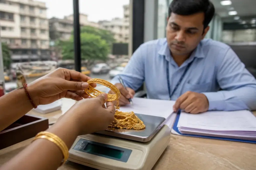 Gold loans and household credit risk in India