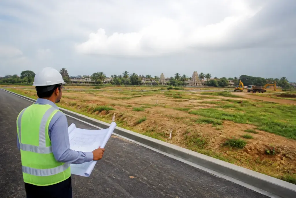 Mamallapuram campus tender site near an urban development area in Tamil Nadu