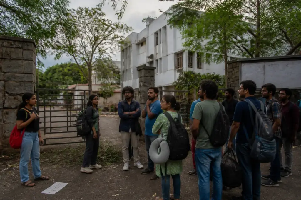SRFTI campus unrest as students face an institute order to leave the Kolkata campus