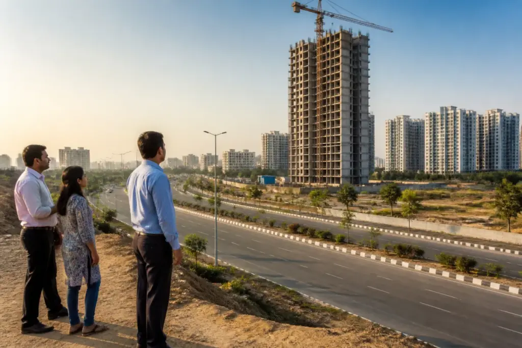 Delhi-NCR property demand reflected in a new residential corridor near Noida
