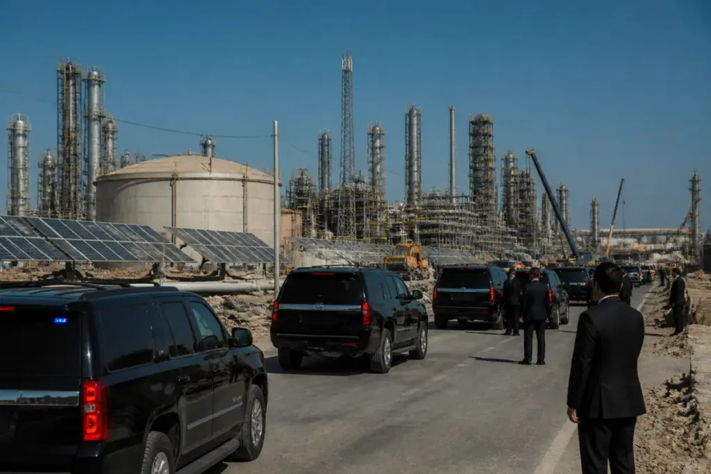 Marco Rubio India visit linked to Mumbai business meetings and the Reliance Jamnagar refinery