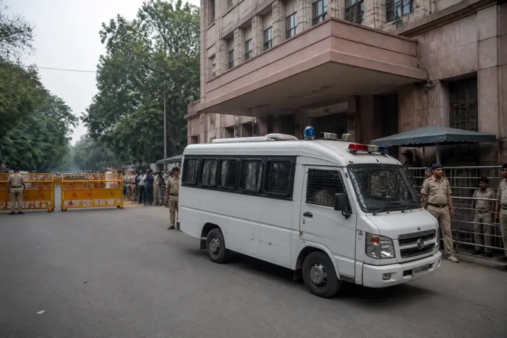 CJP leaders release follows a Delhi court hearing linked to the Jantar Mantar protest site.