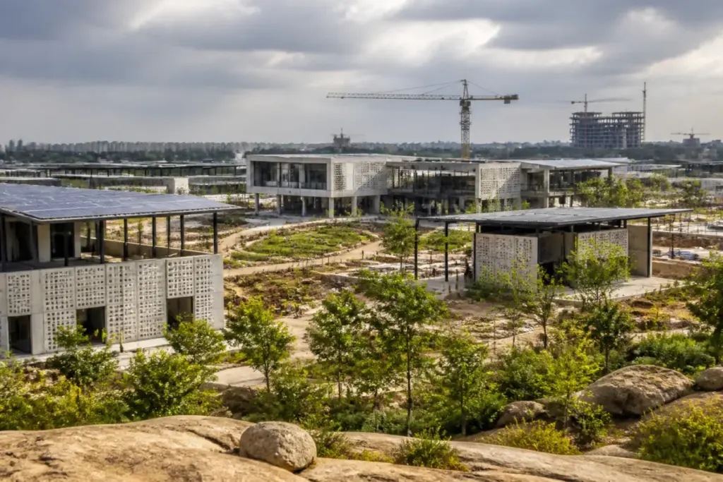 NIUM campus site planned at Bharat Future City with sustainable urban design features