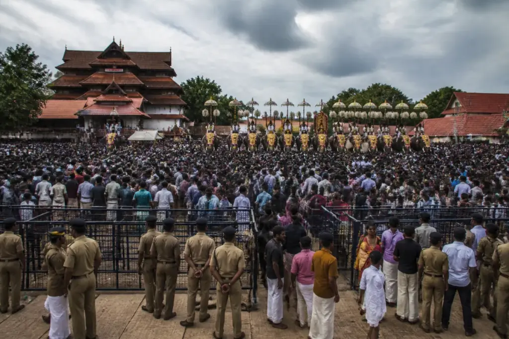 Thrissur Pooram disruption case linked to security and crowd management at a Kerala festival