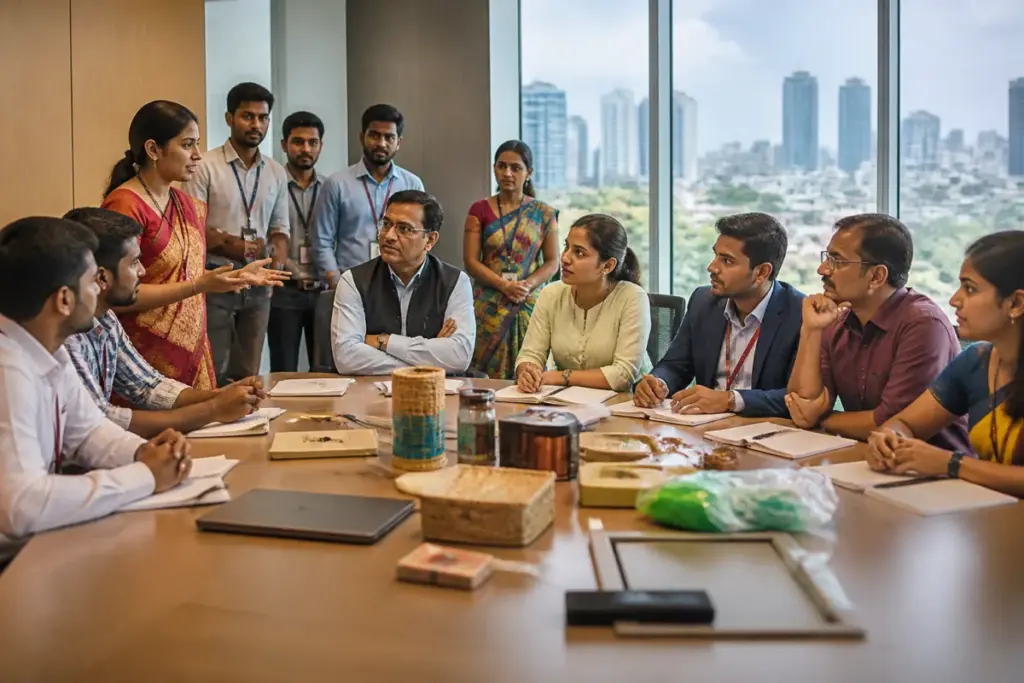 Seva First Innovation Challenge meeting linking Maharashtra’s rural innovators with skills and industry support