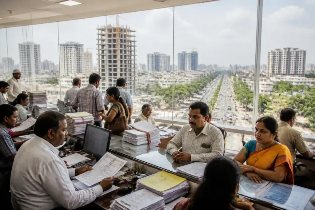 Telangana property registration revenue linked to Hyderabad real estate and rising land values